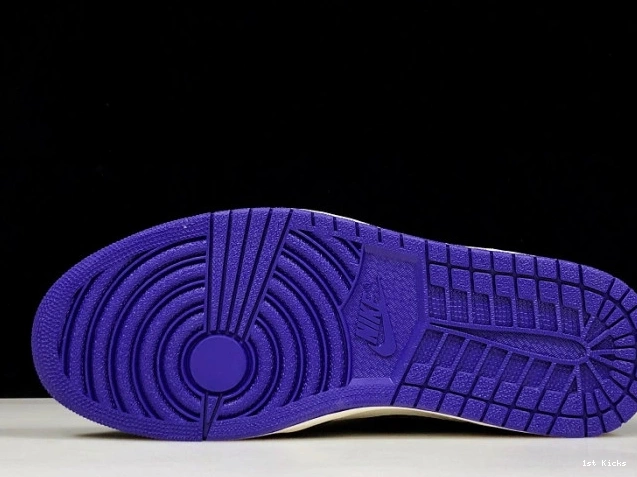 1st Kicks 1 Court Air Jordan Purple 555088-501 0708